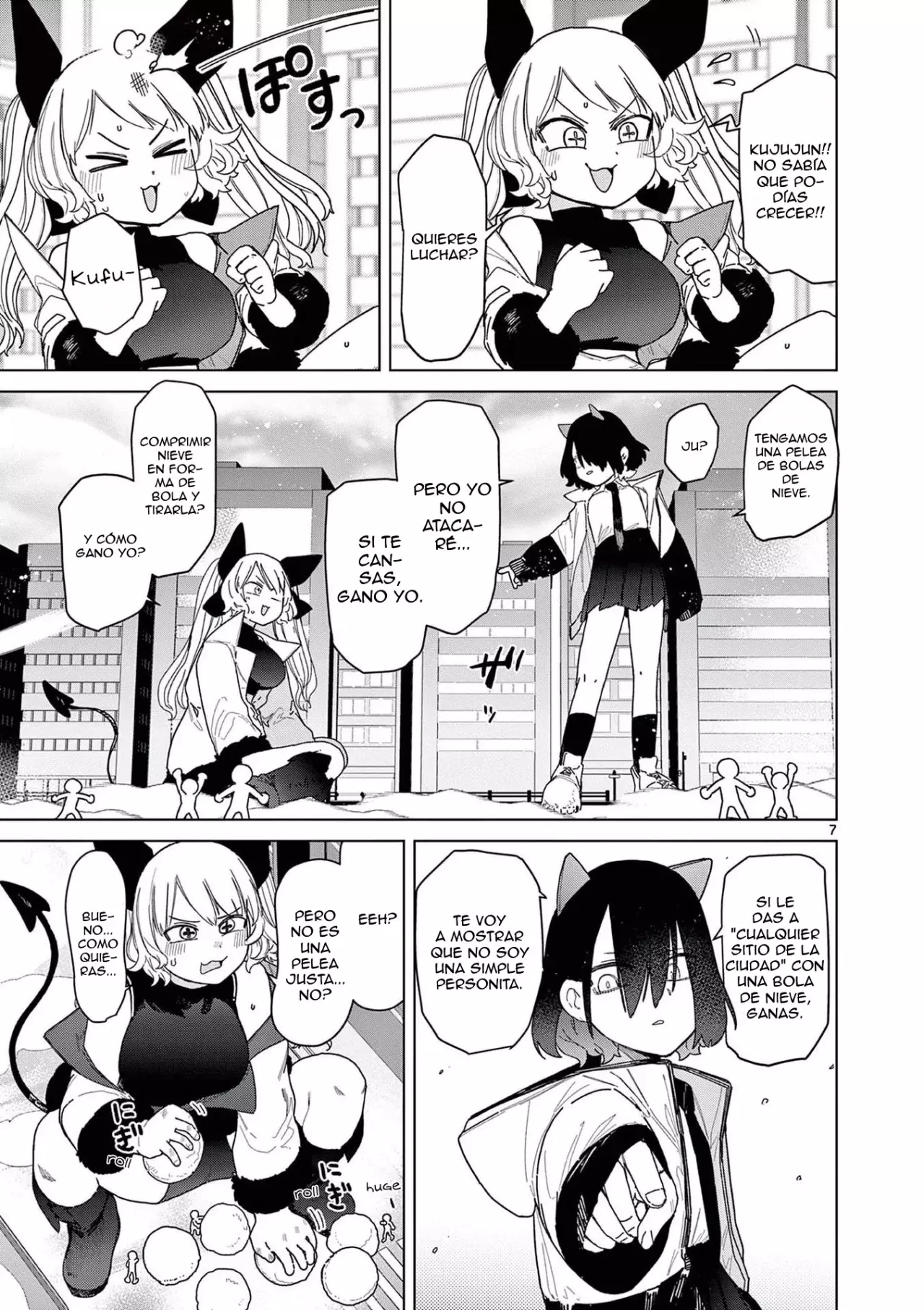 Giant Ojou-sama capítulo 54, página 7