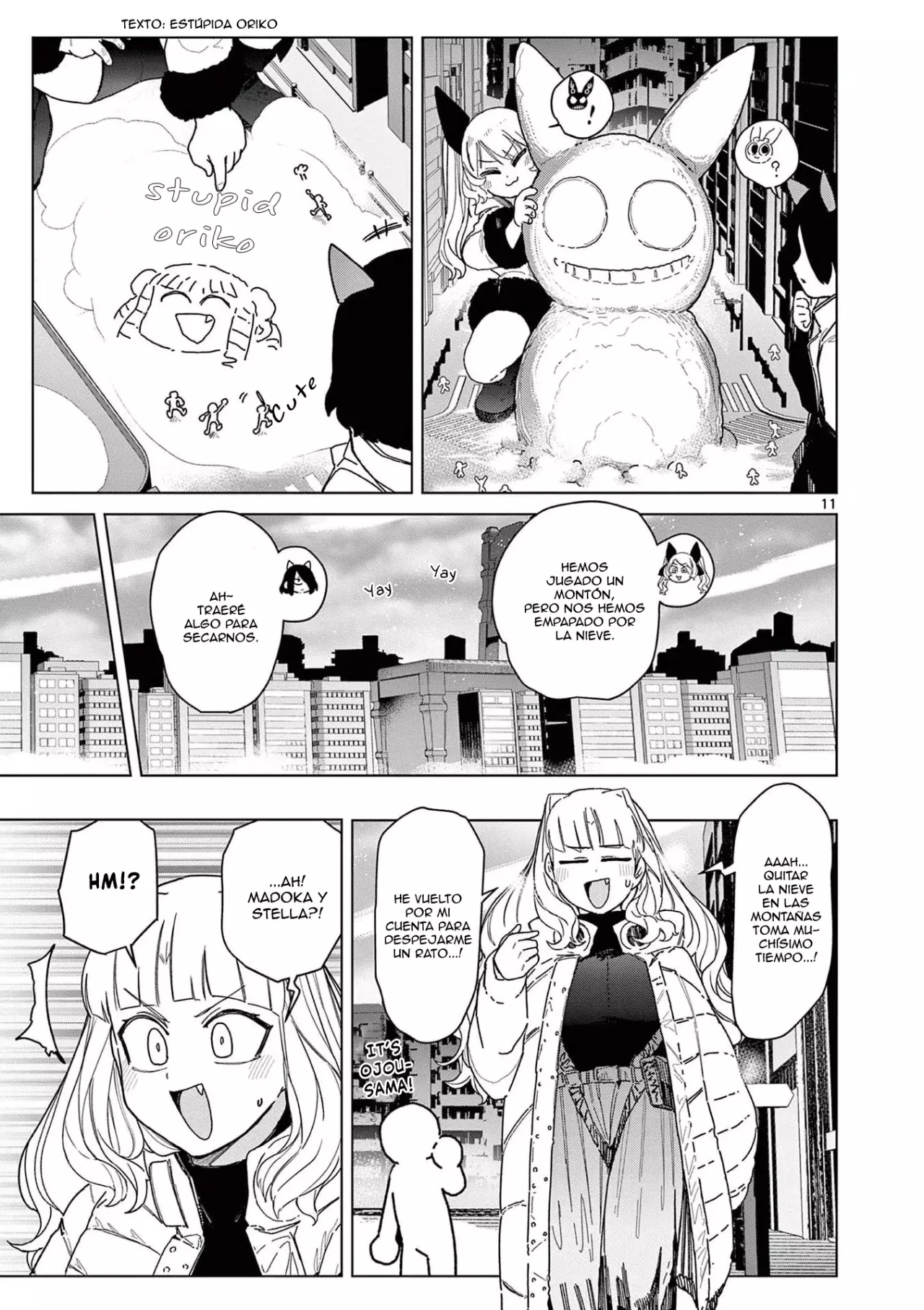 Giant Ojou-sama capítulo 54, página 11