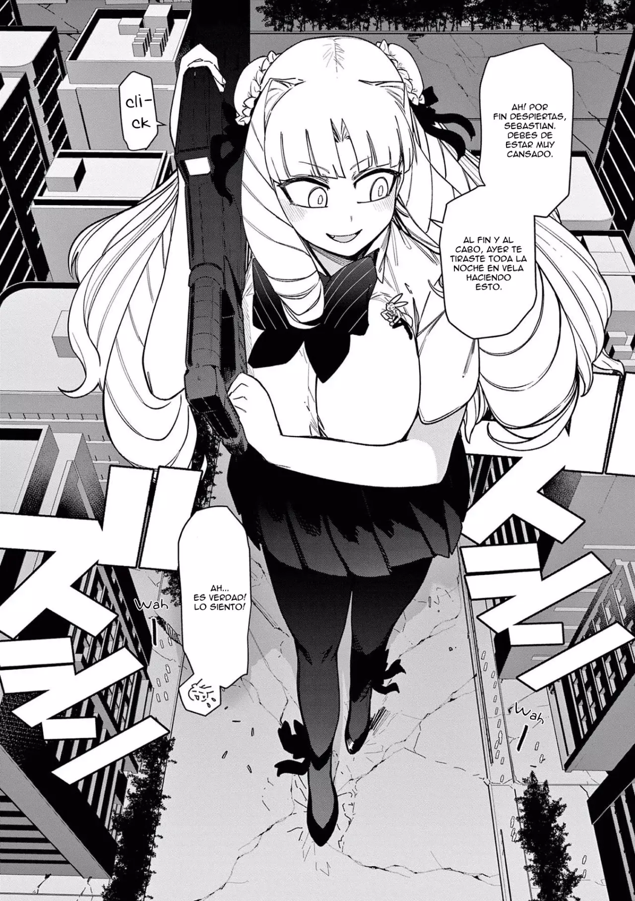 Giant Ojou-sama capítulo 55, página 2