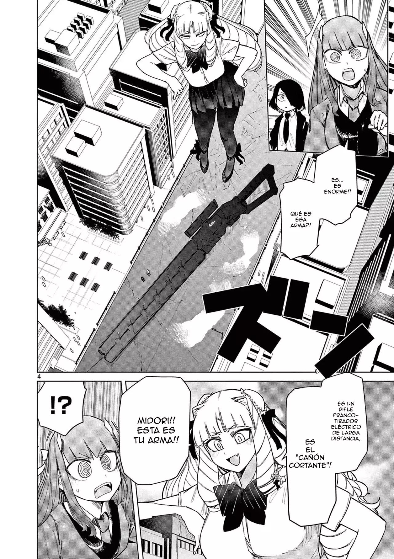 Giant Ojou-sama capítulo 55, página 4
