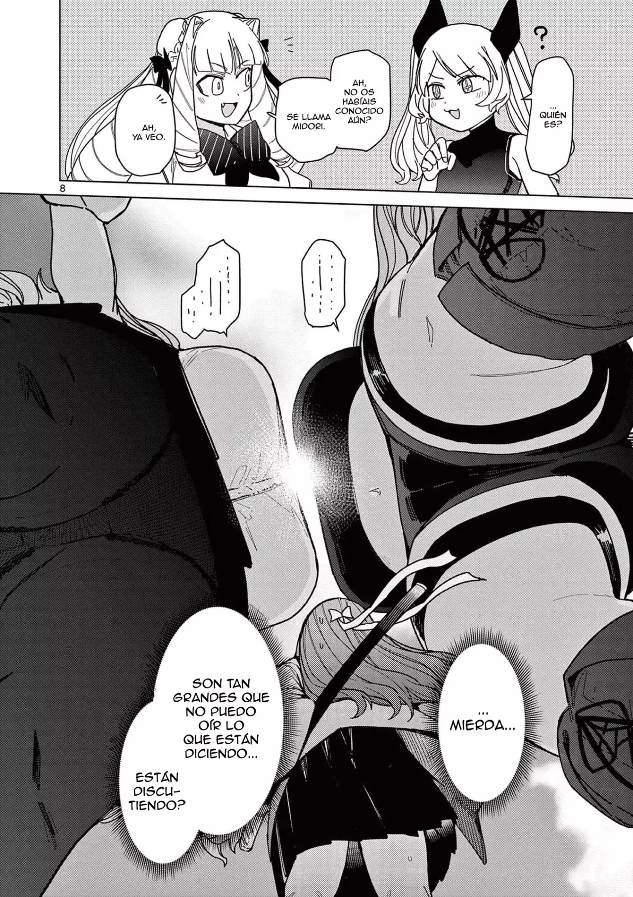 Giant Ojou-sama capítulo 55, página 8