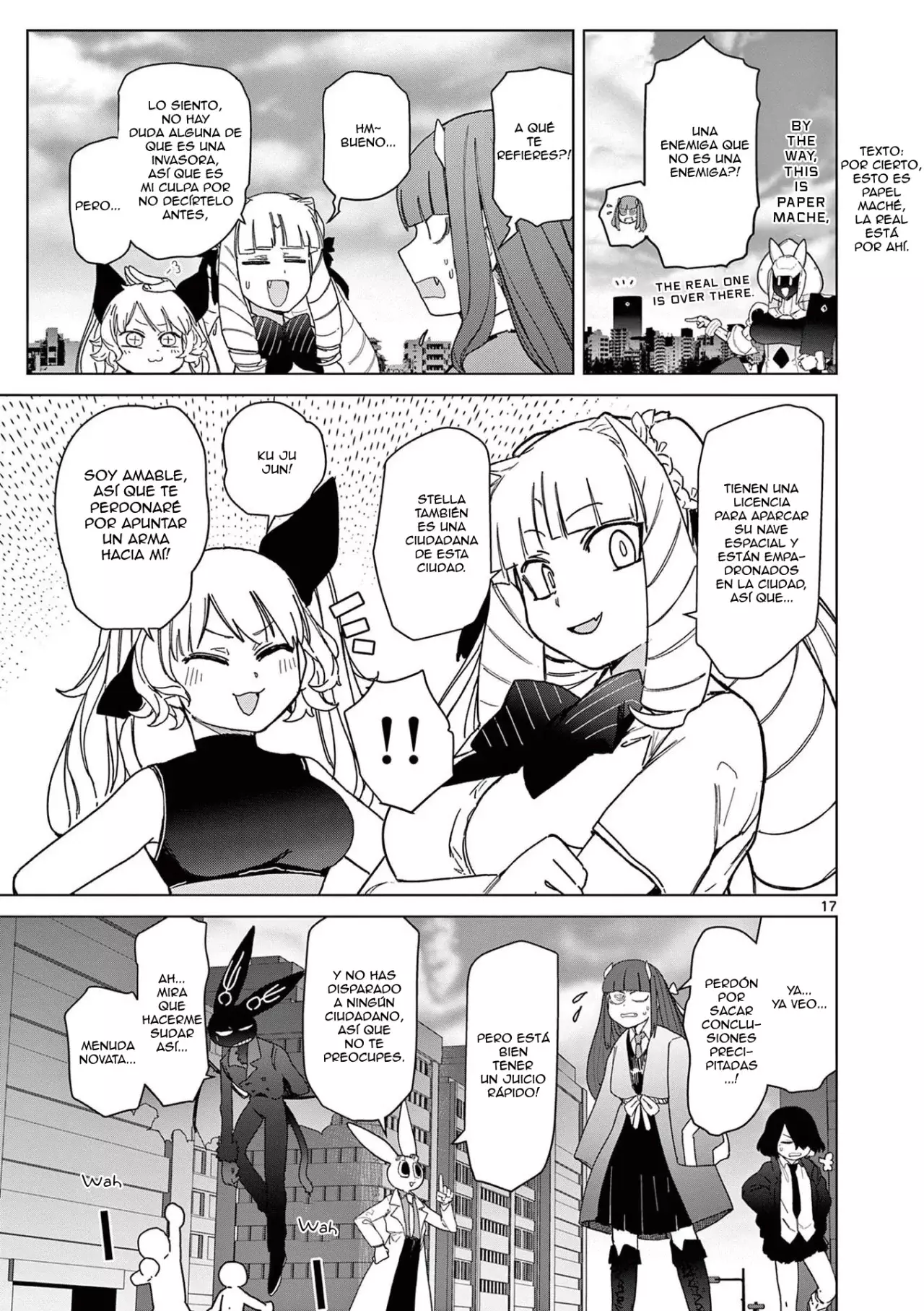 Giant Ojou-sama capítulo 55, página 17