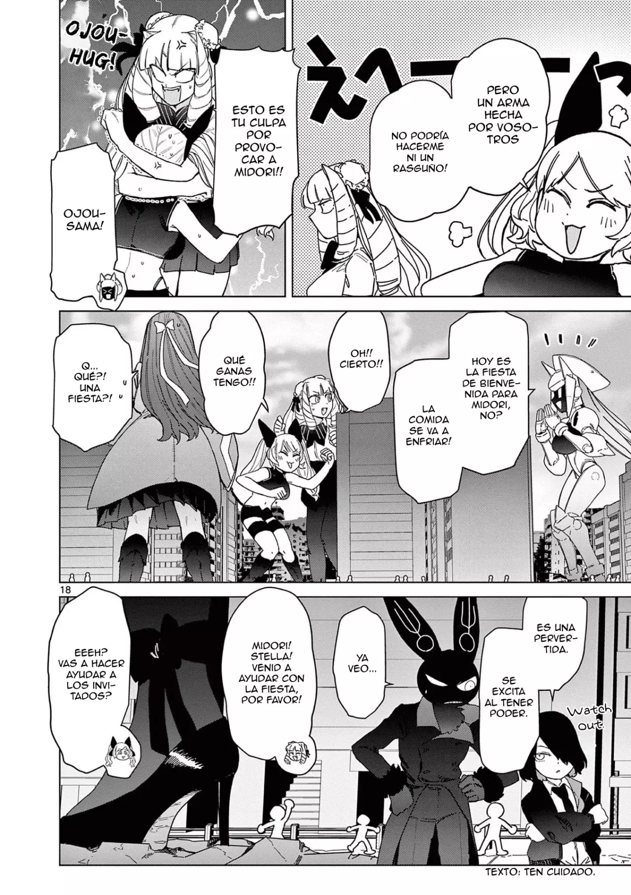 Giant Ojou-sama capítulo 55, página 18