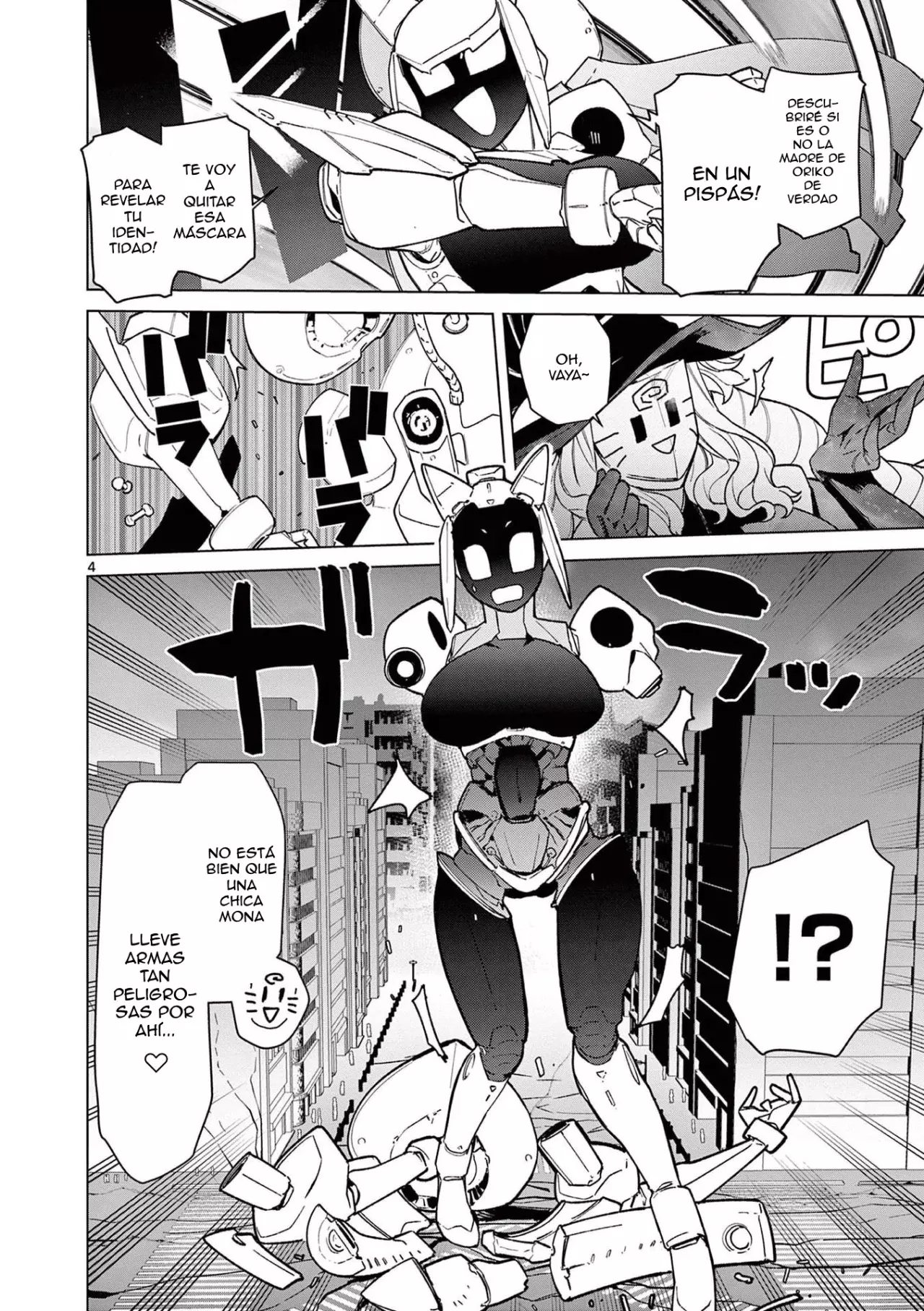 Giant Ojou-sama capítulo 56, página 4