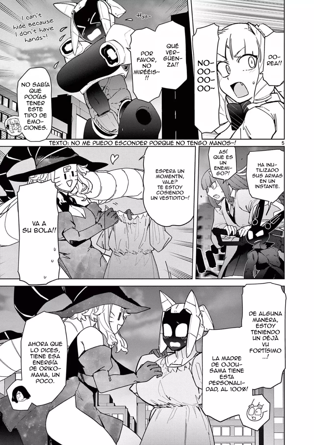 Giant Ojou-sama capítulo 56, página 5
