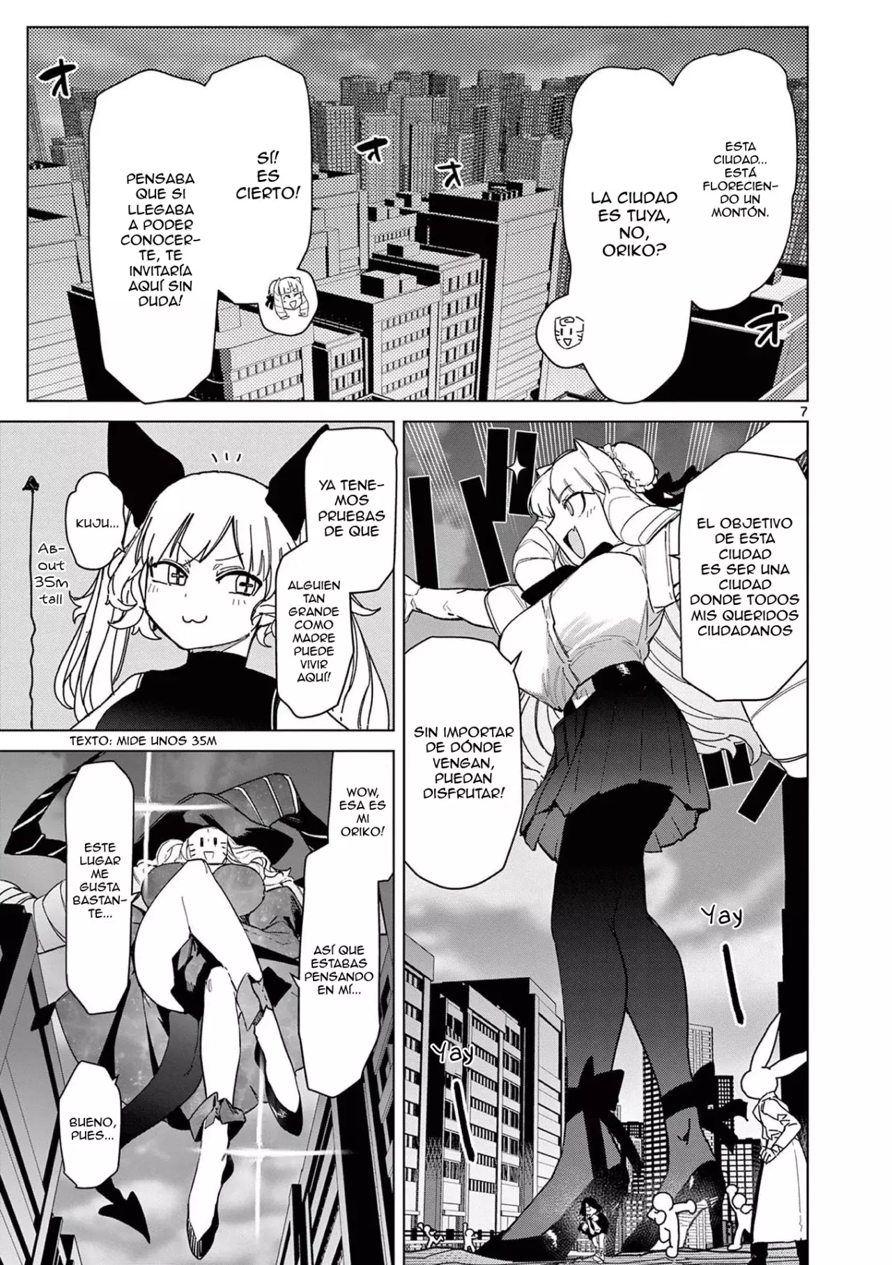 Giant Ojou-sama capítulo 56, página 7