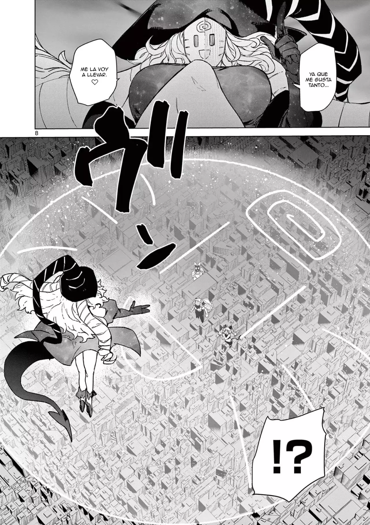 Giant Ojou-sama capítulo 56, página 8