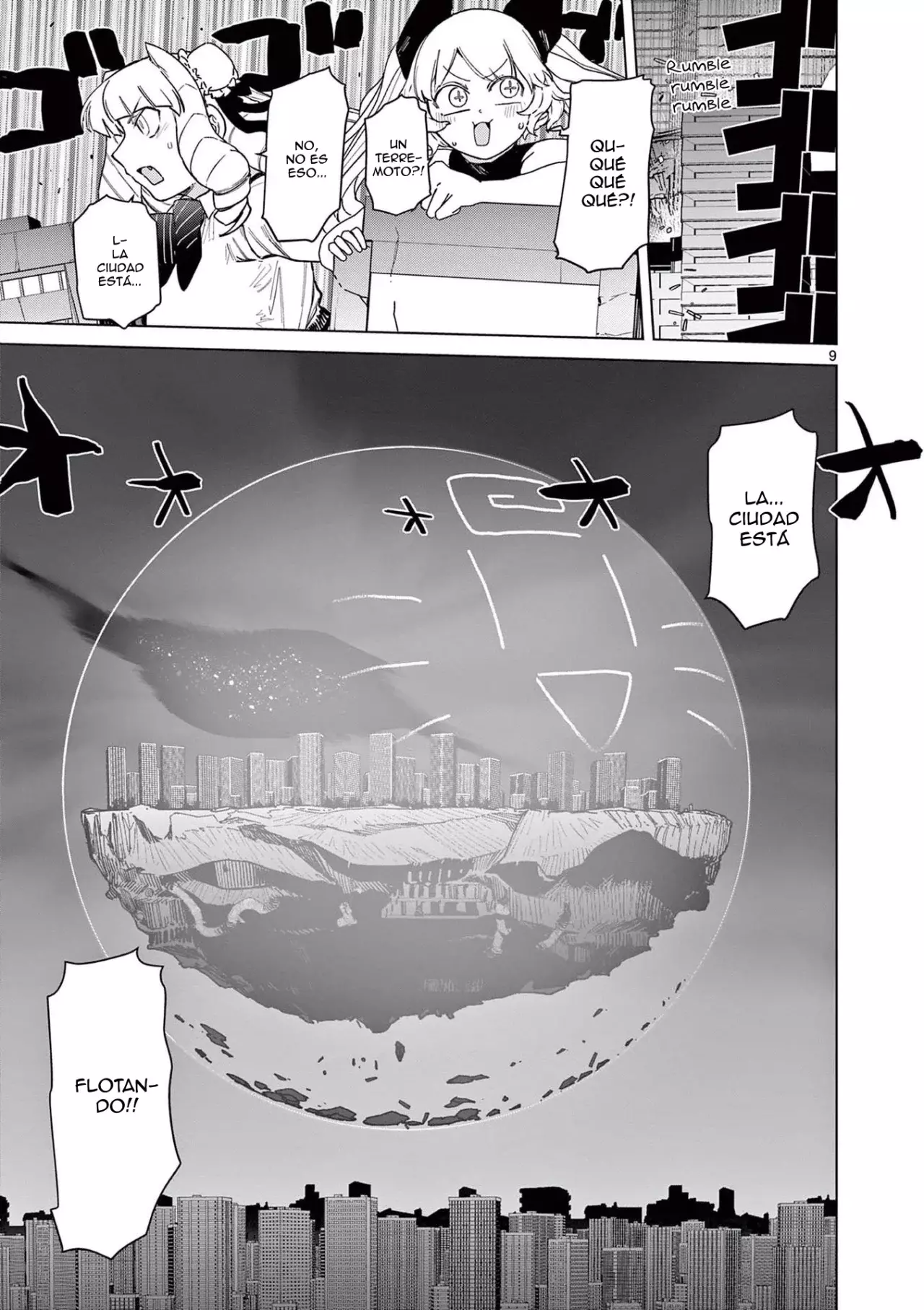 Giant Ojou-sama capítulo 56, página 9