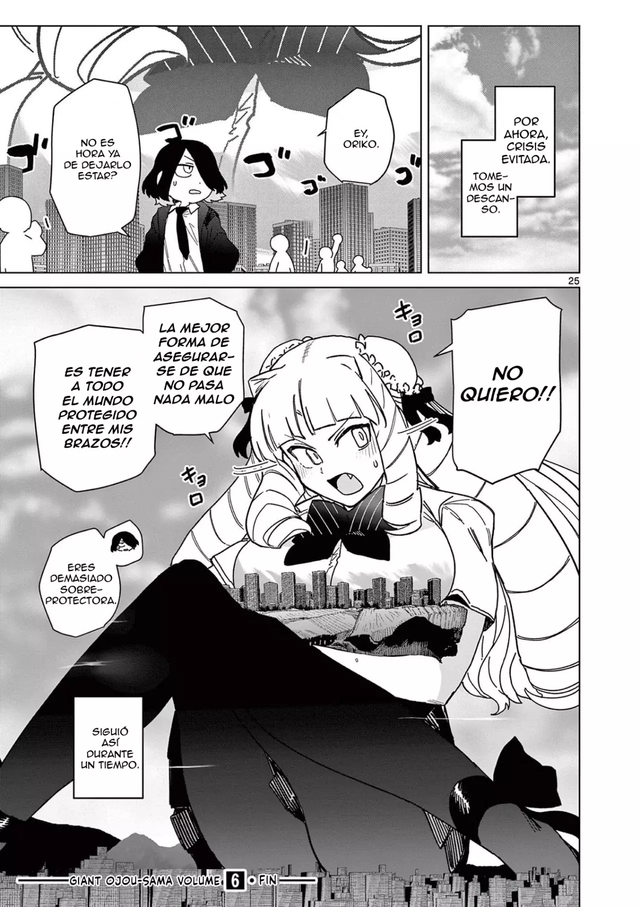 Giant Ojou-sama capítulo 56, página 25