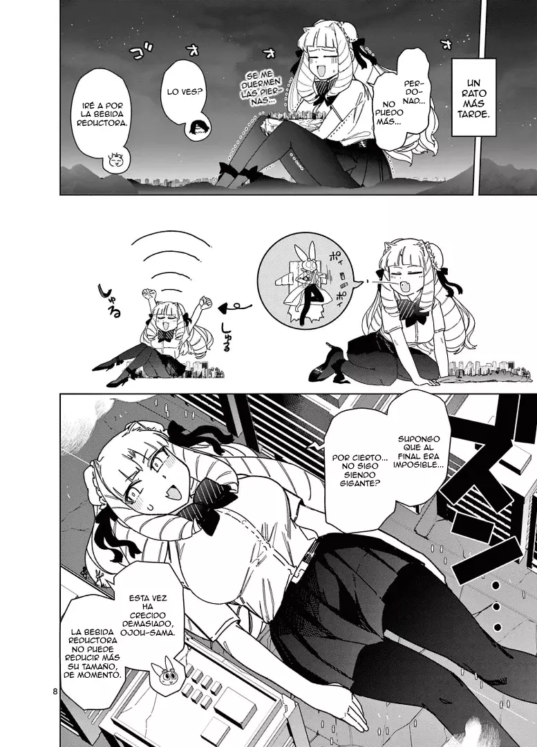 Giant Ojou-sama capítulo 58, página 9