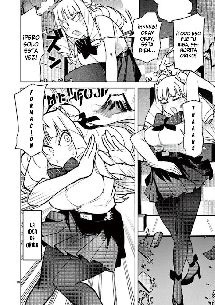 Giant Ojou-sama capítulo 6, página 17