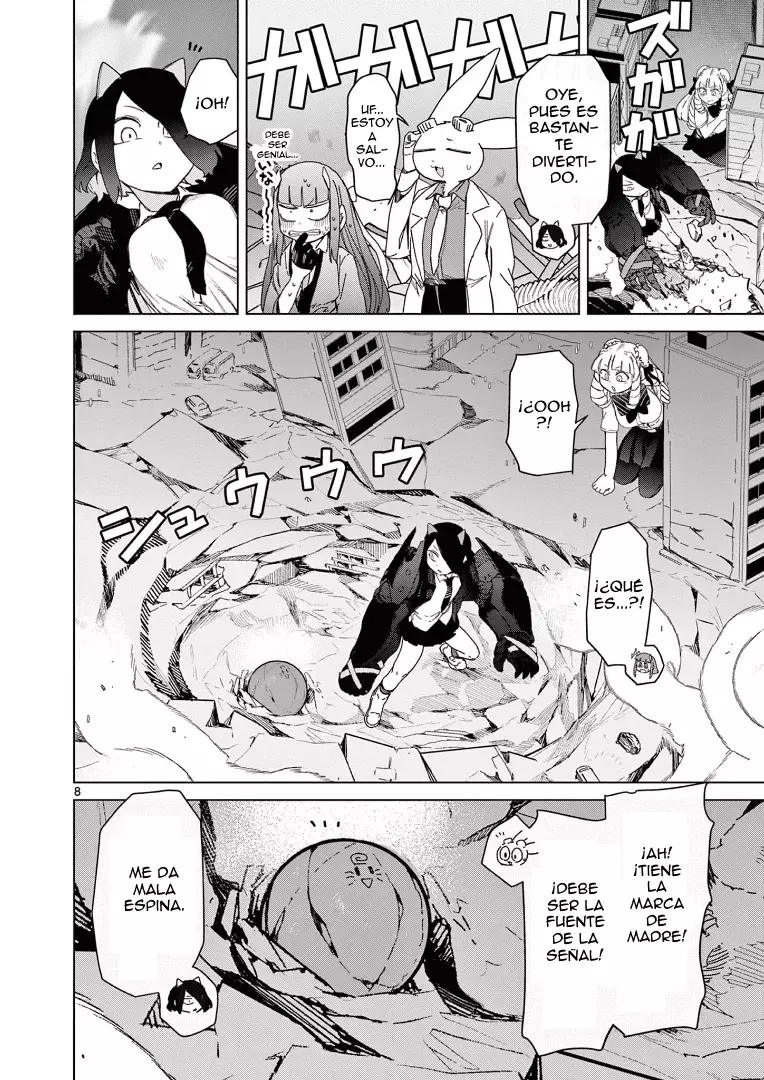 Giant Ojou-sama capítulo 67, página 8