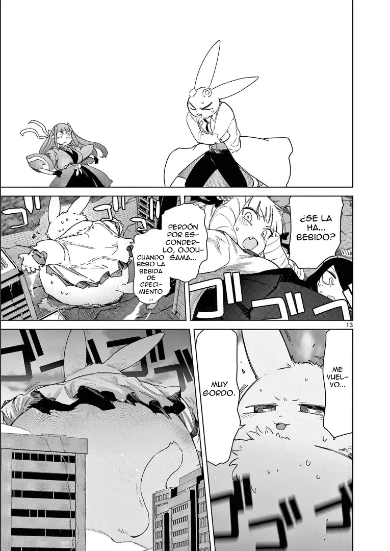 Giant Ojou-sama capítulo 67, página 13
