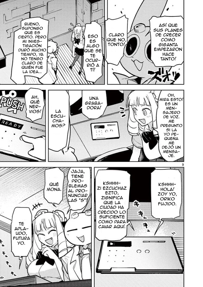 Giant Ojou-sama capítulo 7, página 9