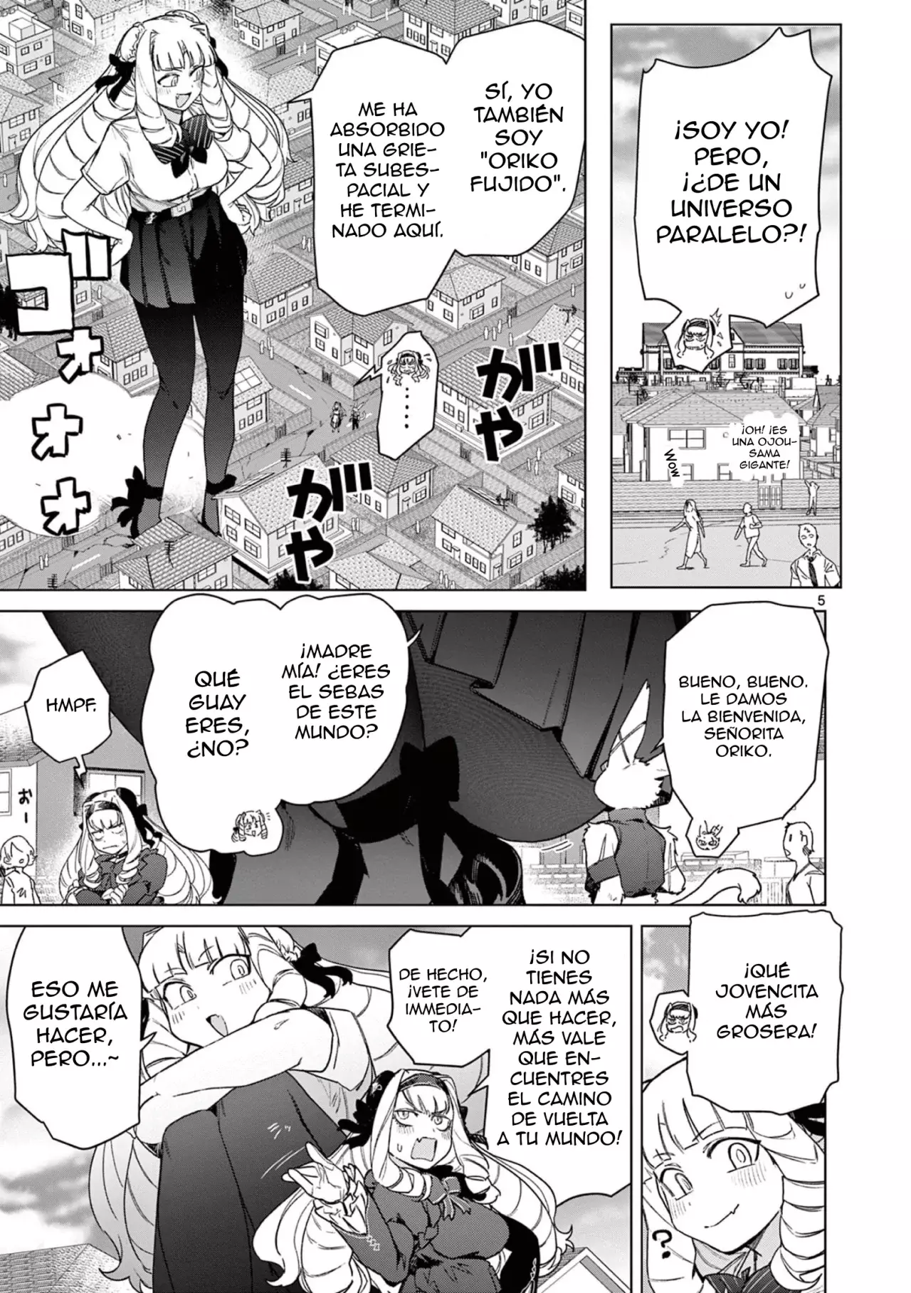 Giant Ojou-sama capítulo 72, página 7
