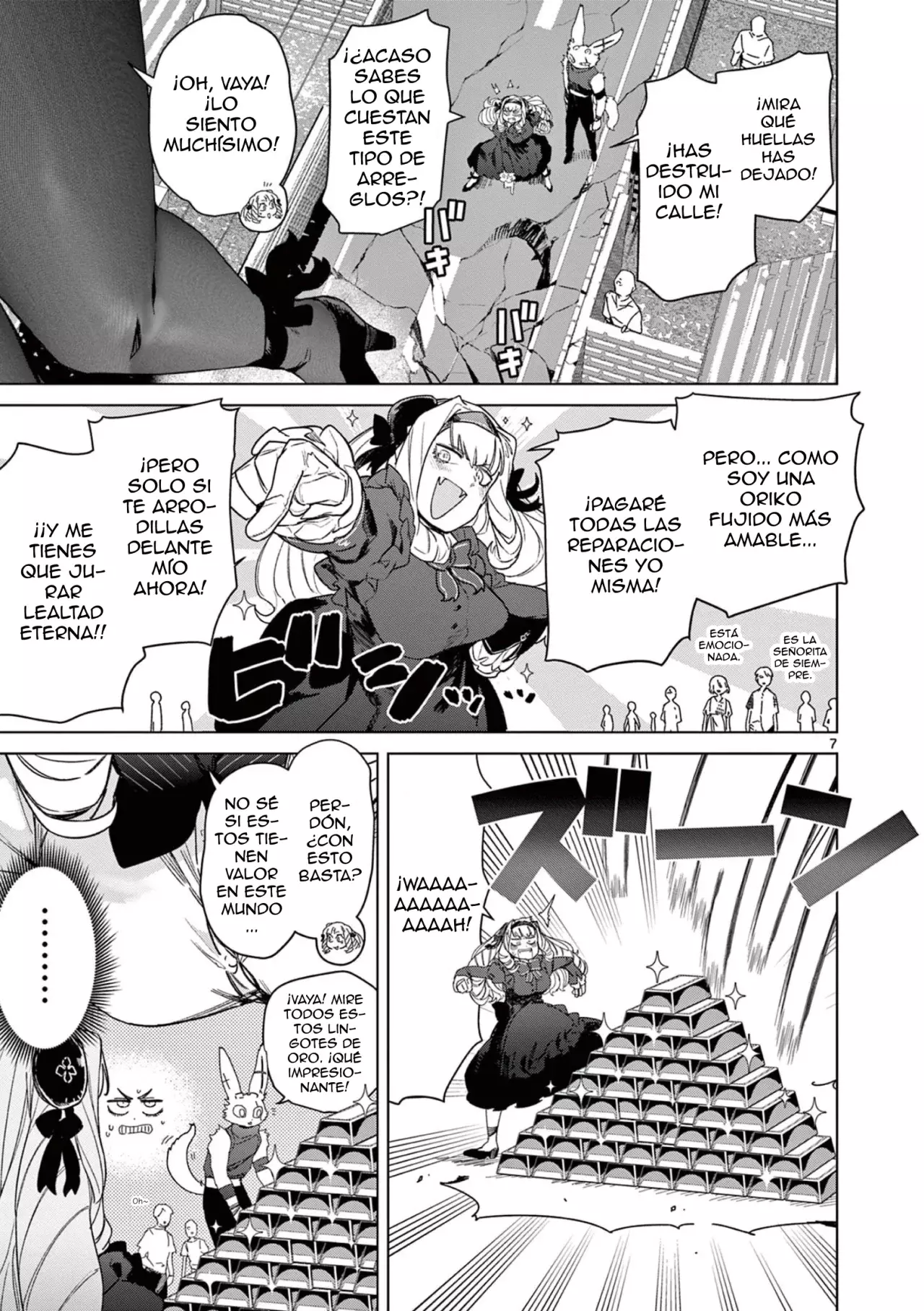 Giant Ojou-sama capítulo 72, página 9