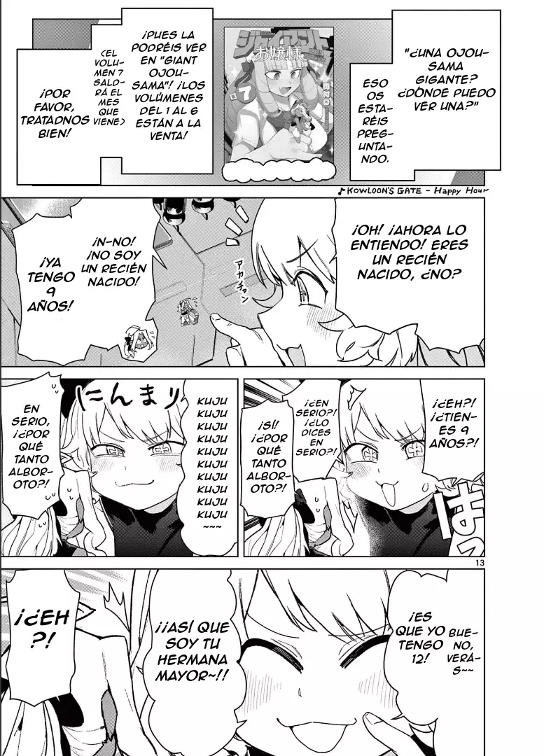 Giant Ojou-sama capítulo 76, página 14