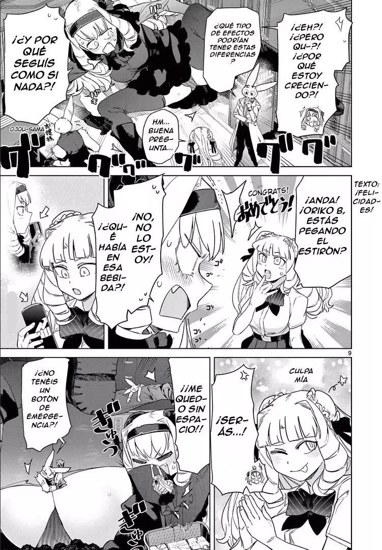 Giant Ojou-sama capítulo 79, página 9