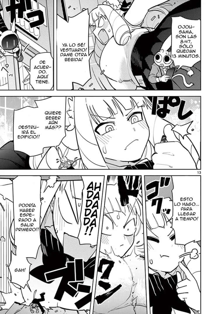 Giant Ojou-sama capítulo 8, página 13
