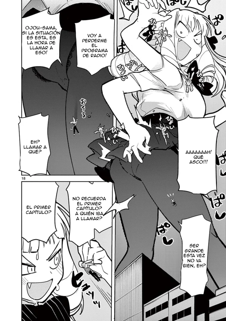 Giant Ojou-sama capítulo 8, página 17
