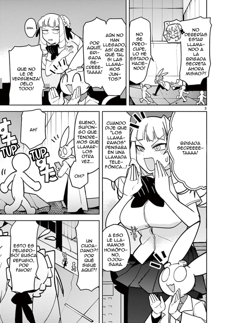 Giant Ojou-sama capítulo 9, página 3