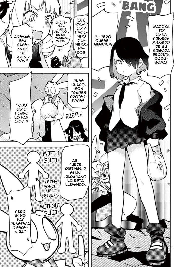 Giant Ojou-sama capítulo 9, página 5