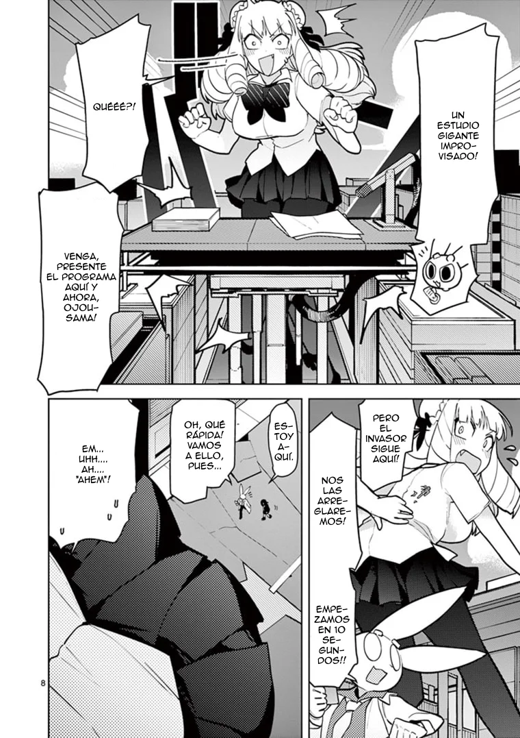 Giant Ojou-sama capítulo 9, página 8