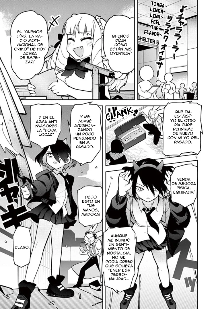 Giant Ojou-sama capítulo 9, página 9