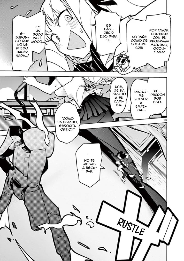 Giant Ojou-sama capítulo 9, página 13