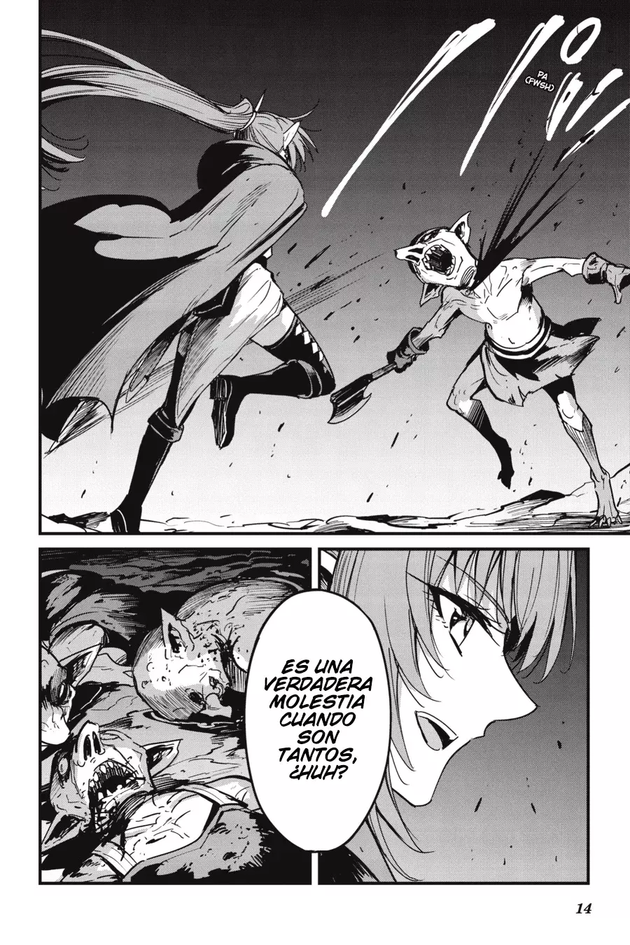 Goblin Slayer: Year One capítulo 101, página 16