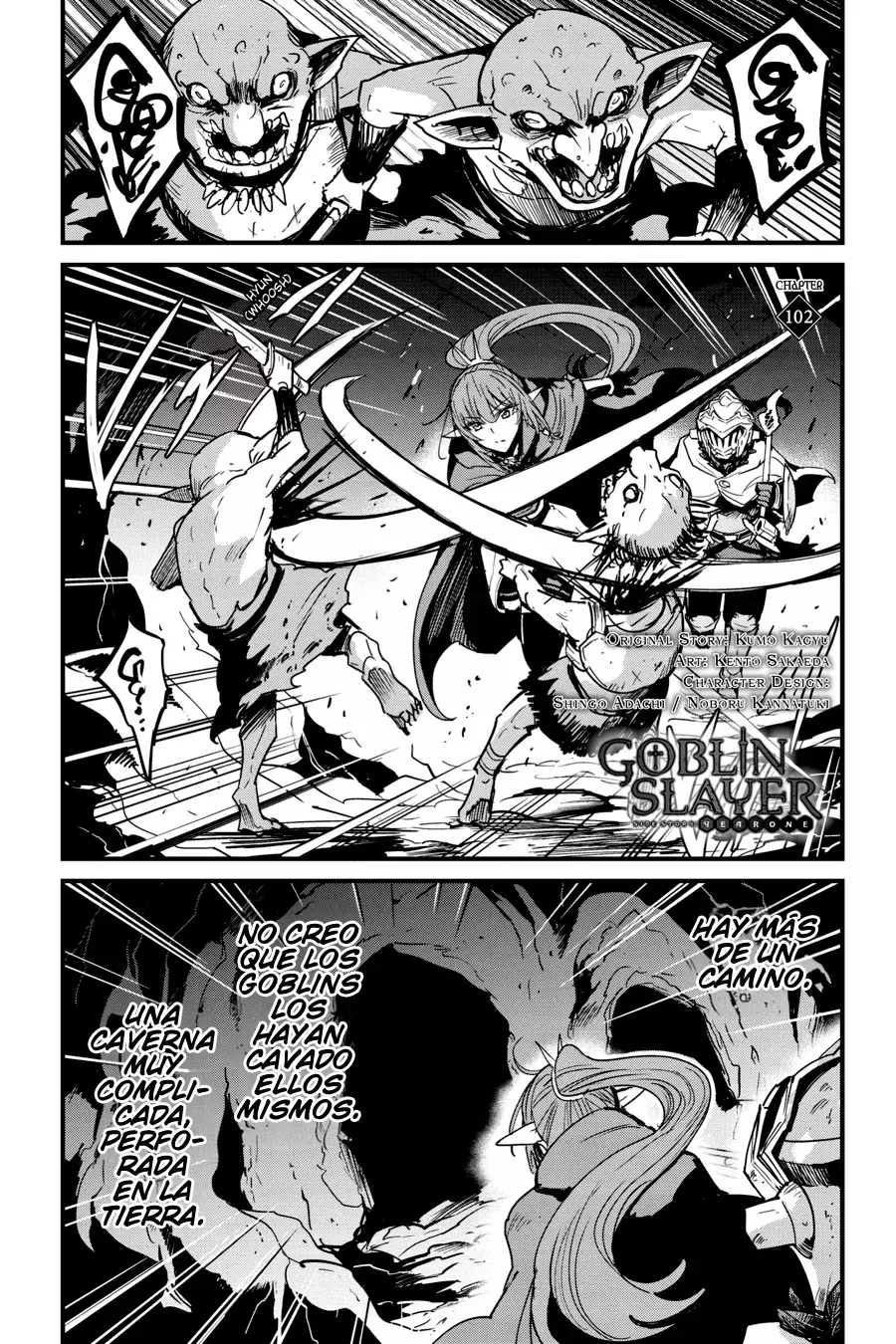 Goblin Slayer: Year One capítulo 102, página 3