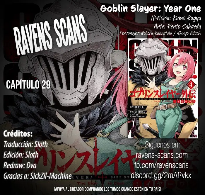 Goblin Slayer: Year One capítulo 29, página 1