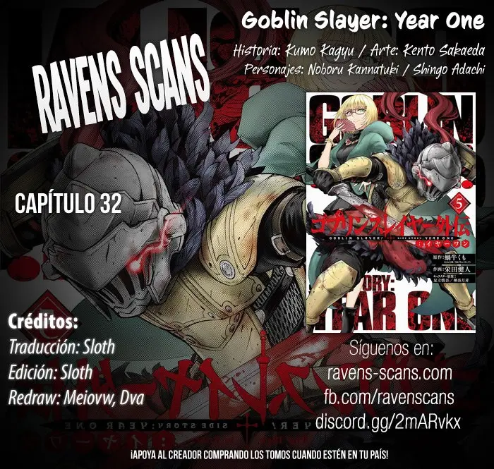 Goblin Slayer: Year One capítulo 32, página 1