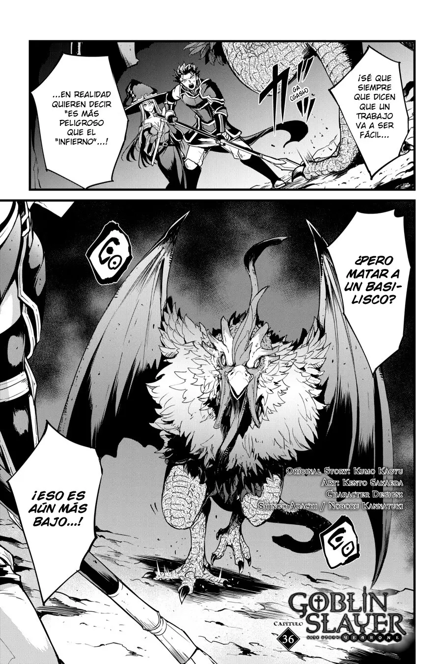 Goblin Slayer: Year One capítulo 36, página 3