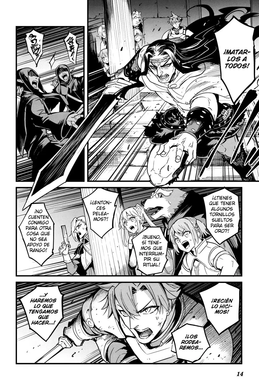 Goblin Slayer: Year One capítulo 69, página 16