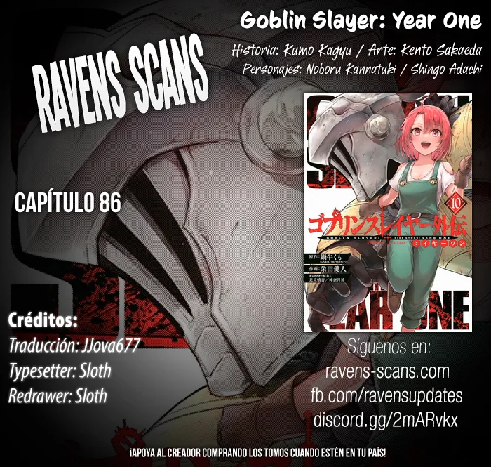 Goblin Slayer: Year One capítulo 86, página 1