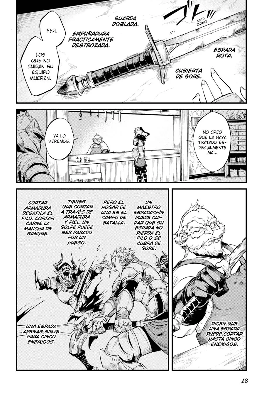 Goblin Slayer: Year One capítulo 9, página 20