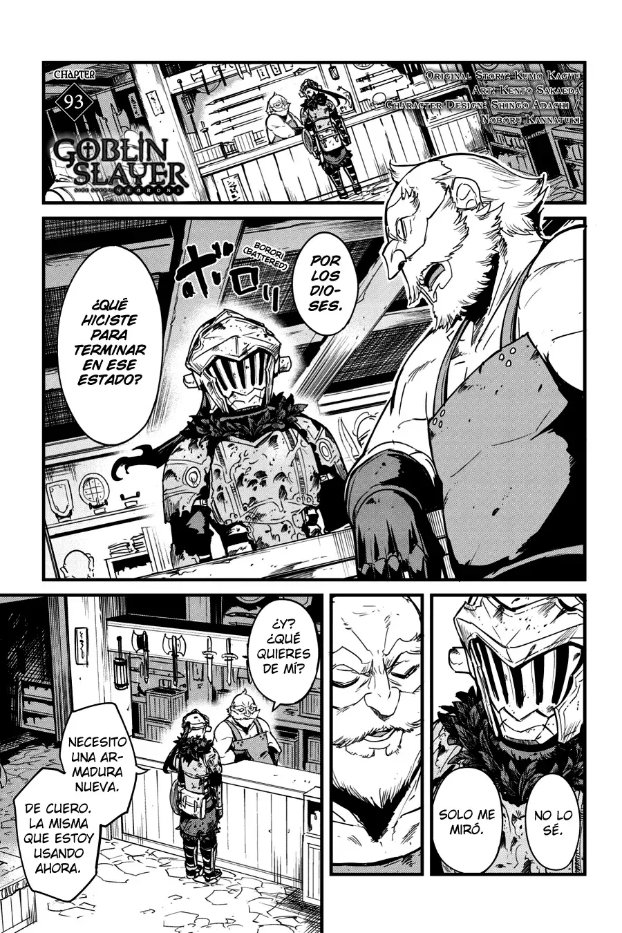Goblin Slayer: Year One capítulo 93, página 3