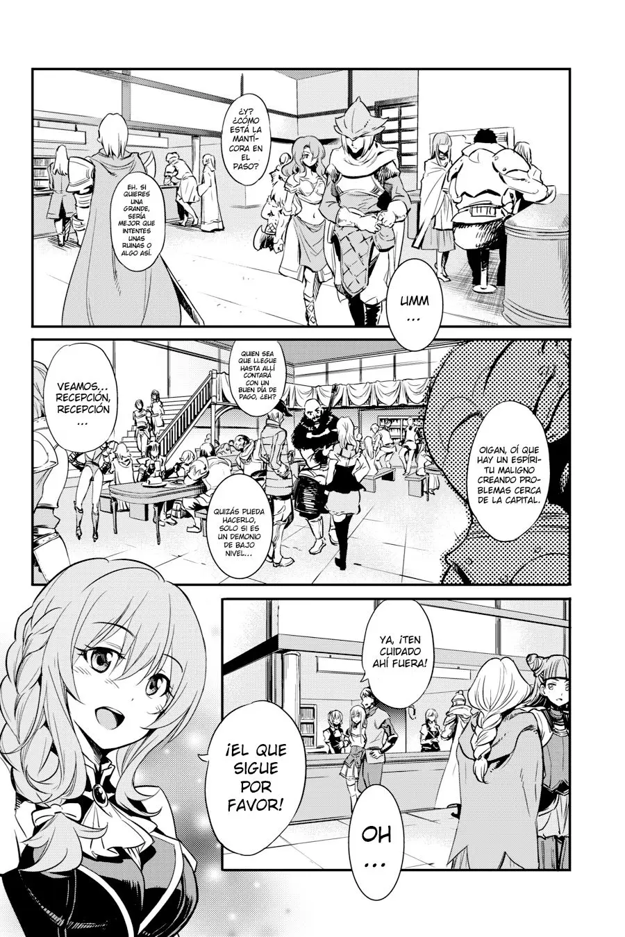 Goblin Slayer capítulo 1, página 7