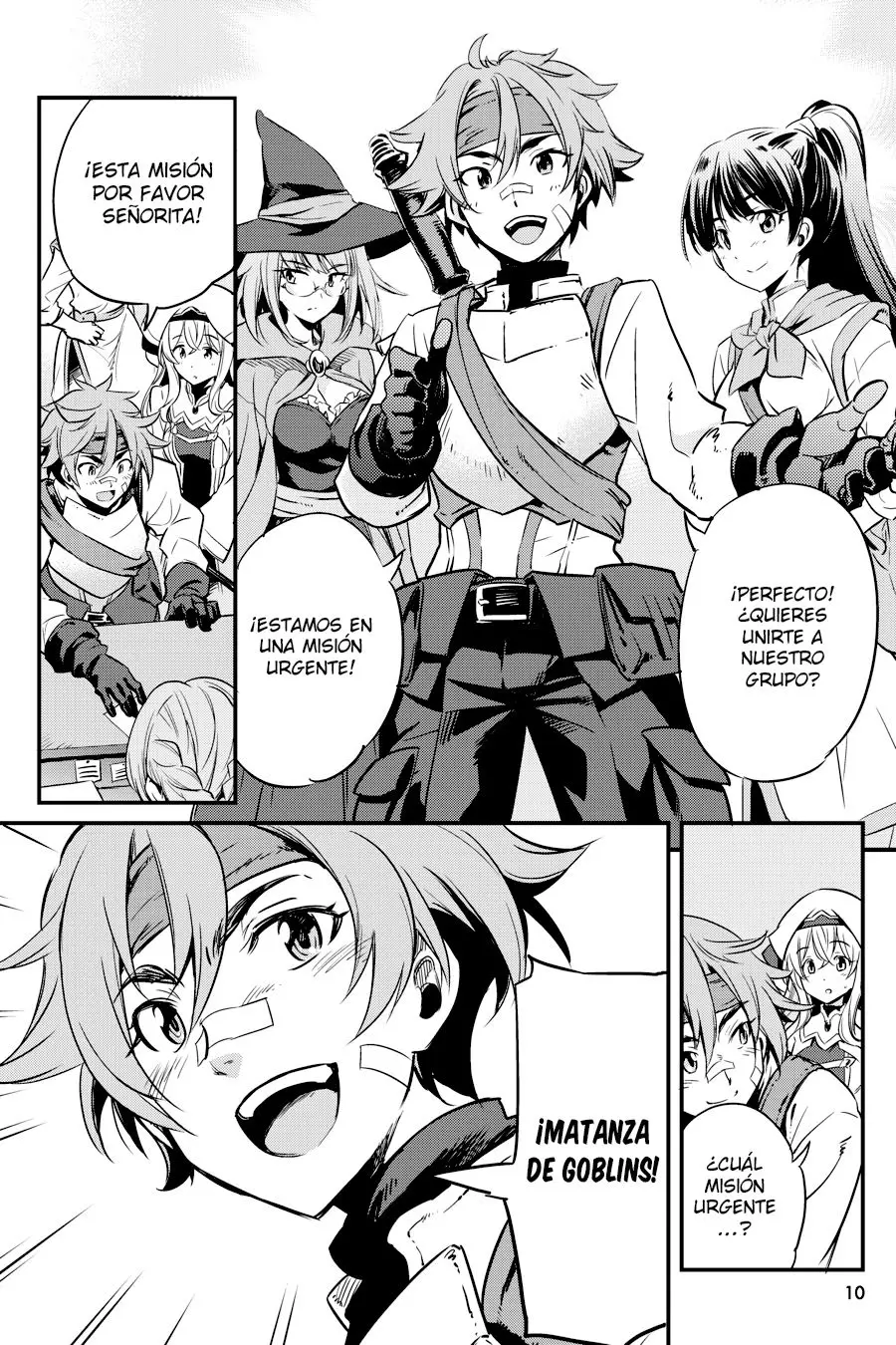 Goblin Slayer capítulo 1, página 11