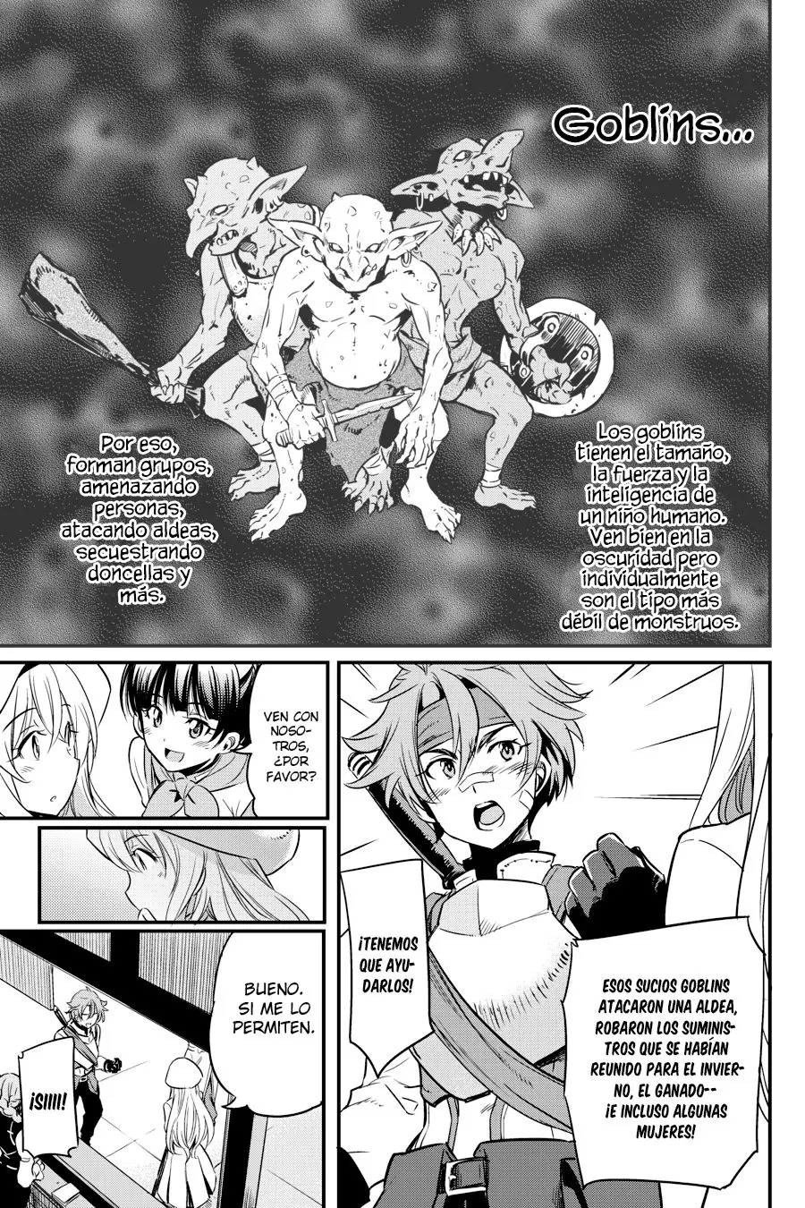 Goblin Slayer capítulo 1, página 12