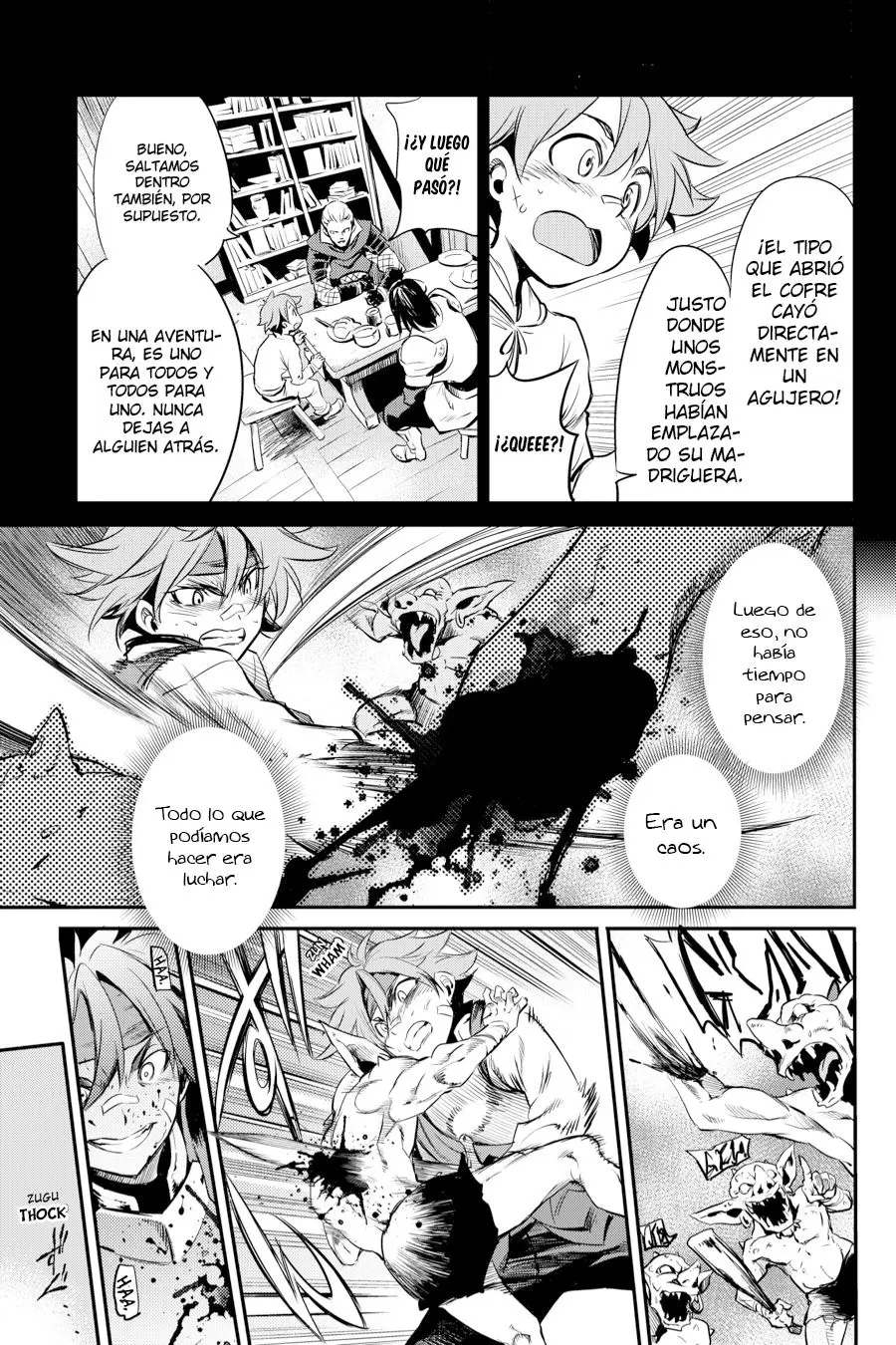 Goblin Slayer capítulo 1, página 28