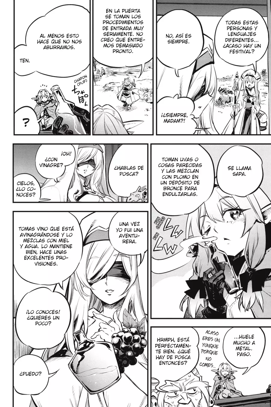 Goblin Slayer capítulo 100, página 8