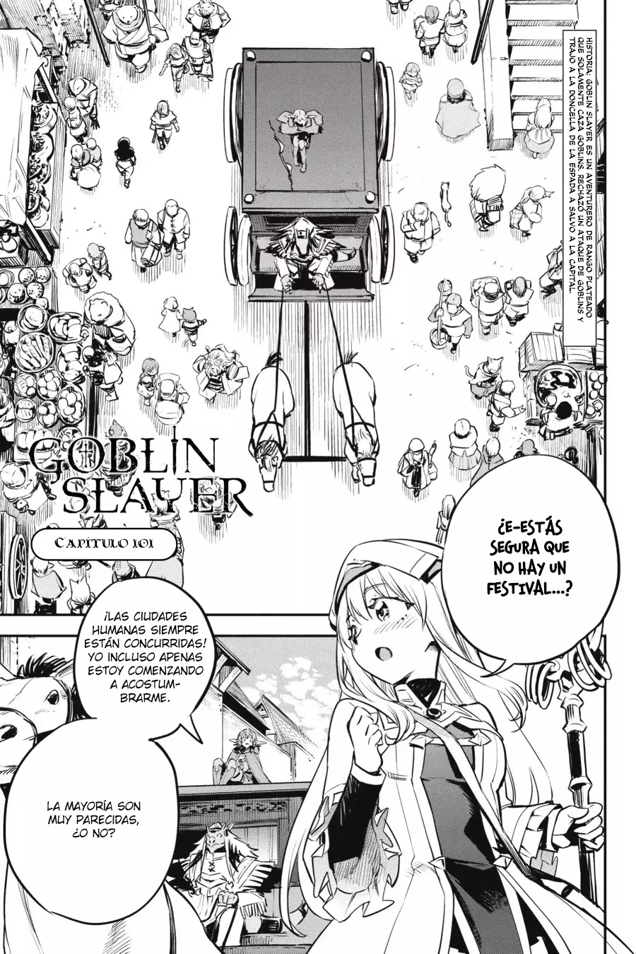 Goblin Slayer capítulo 101, página 3