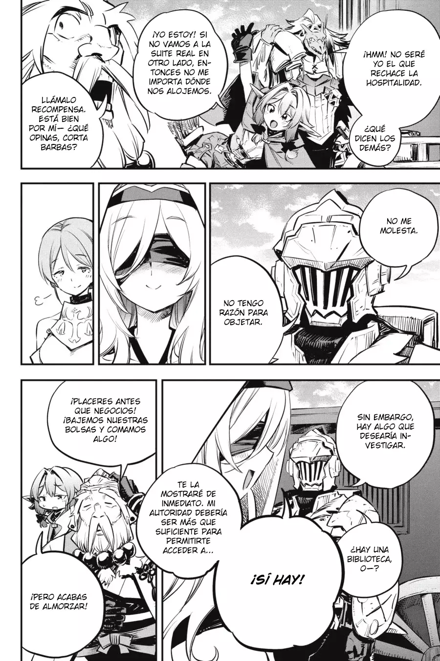 Goblin Slayer capítulo 101, página 8