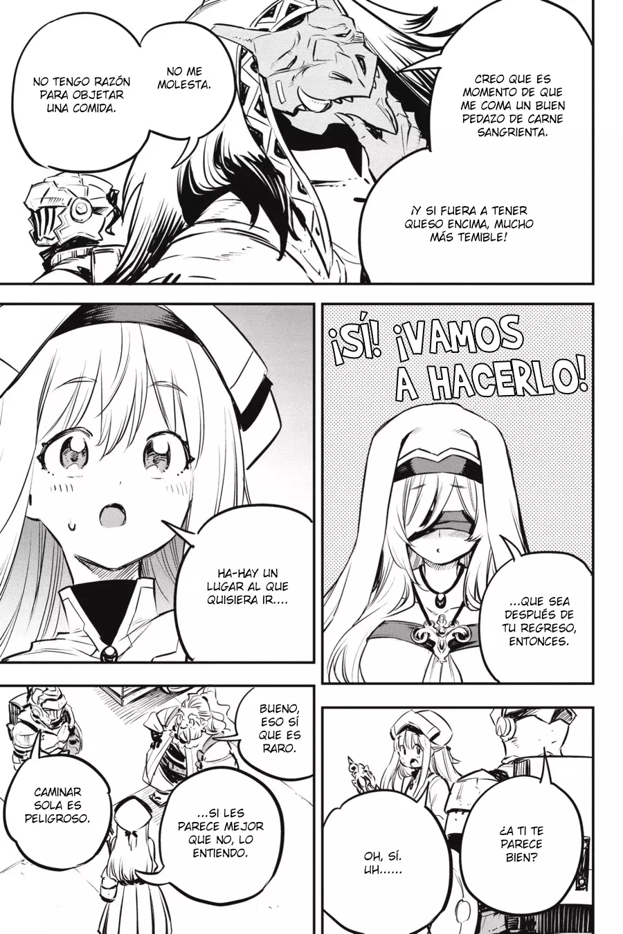 Goblin Slayer capítulo 101, página 9