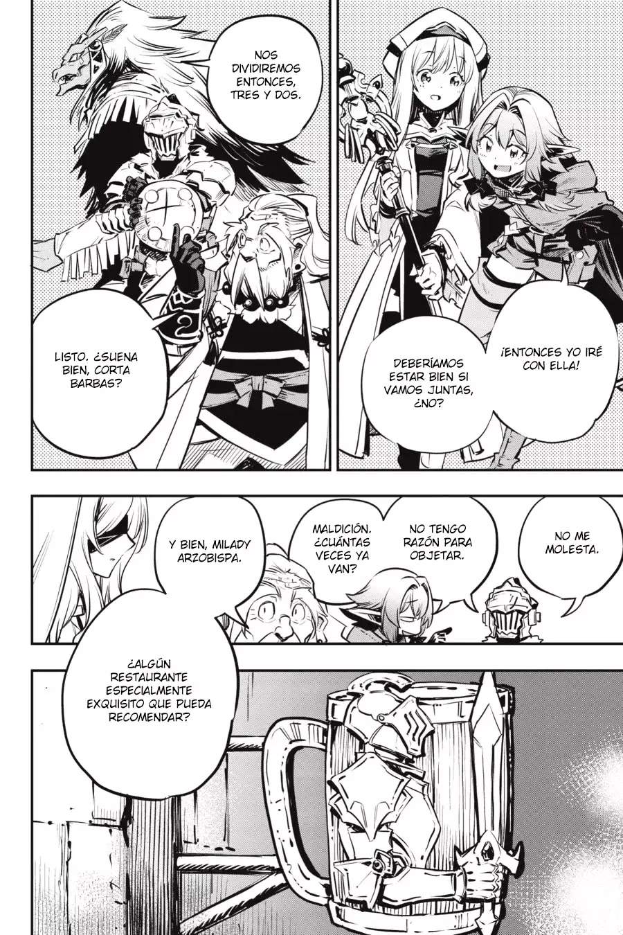 Goblin Slayer capítulo 101, página 10