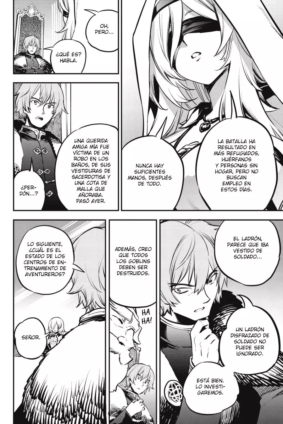 Goblin Slayer capítulo 103, página 20