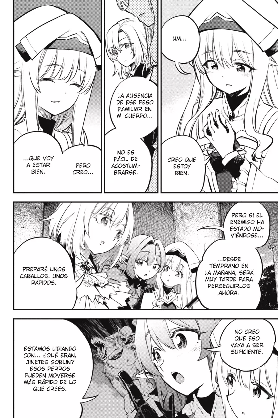 Goblin Slayer capítulo 104, página 6