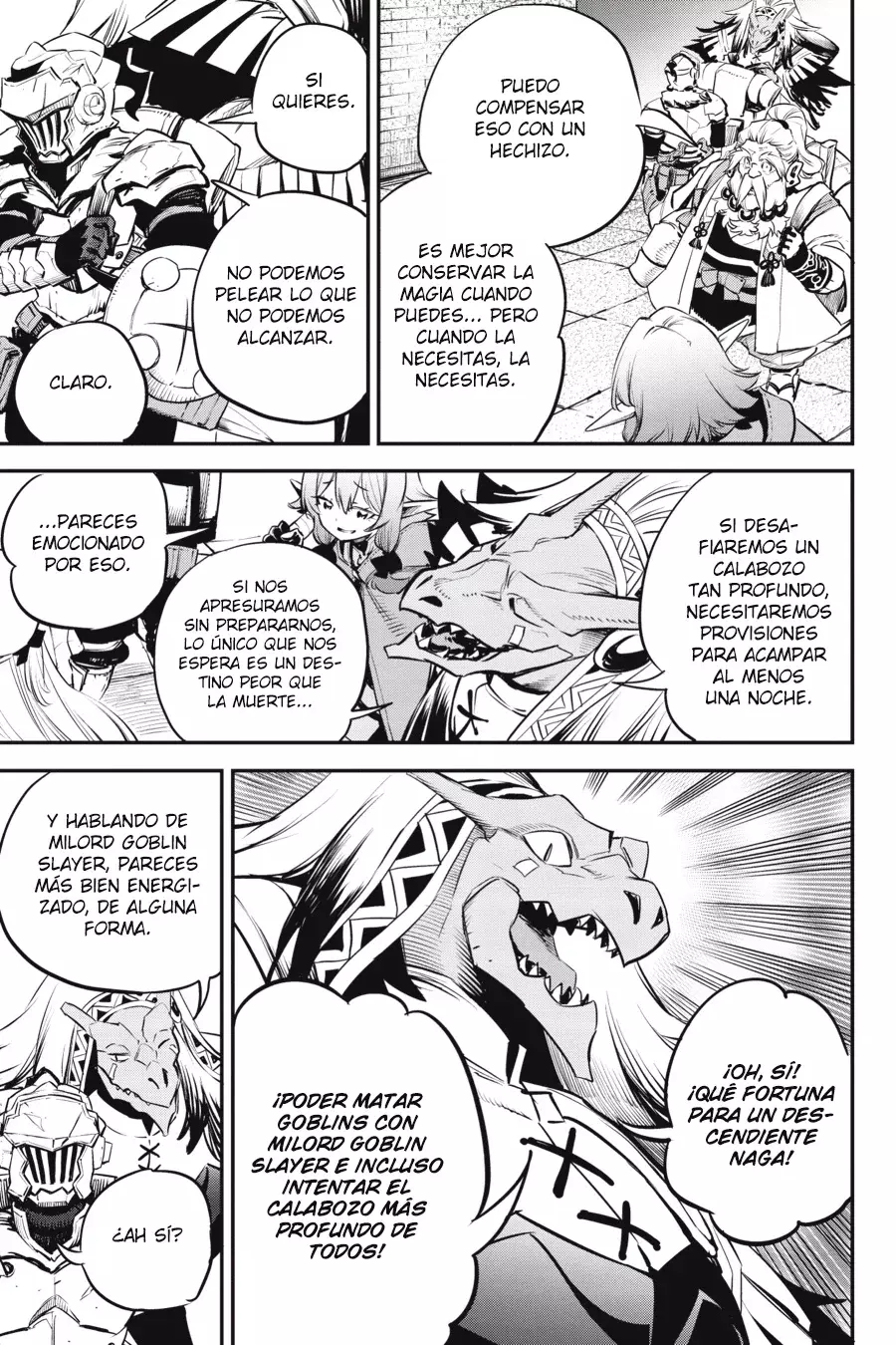 Goblin Slayer capítulo 104, página 7
